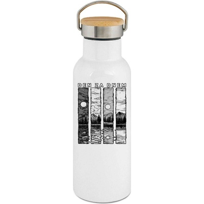 123TRIKO termoska Den za dnem, V1, černý tisk 500 ml vtipné