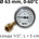 Watts - Италия TB63-50 0-60°C 1/2" Термометър със сонда 50mm (TB63050060)