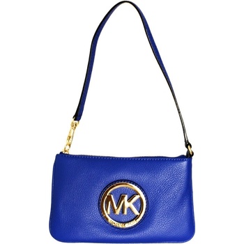 Michael Kors Wristlet modrá/zlatá