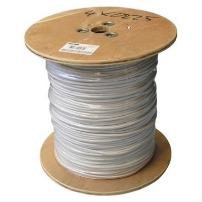 Кабел за аларма liyy 8liyy 8, 8 жилен(0.22мм), Ø 5мм, екраниран, ролка 100м, бял (liyy 8)