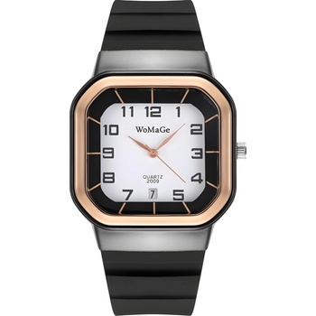 WoMaGe Часовник le-12668 - Черен kp12668