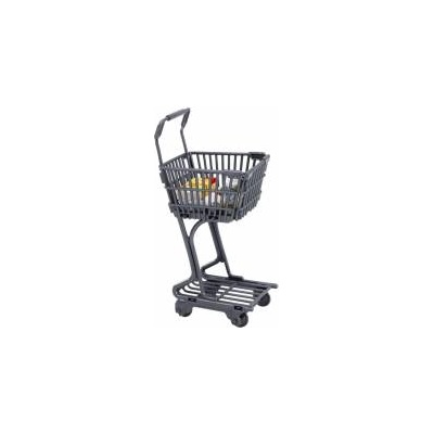 LEAN Toys Set Doll In Supermarket Shelves Shopping Cart Food Products
