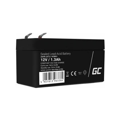Green Cell battery AGM VRLA 12V 1.3Ah