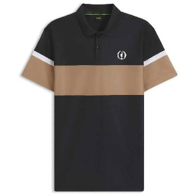 Paddy The Open 25 short sleeve polo - Black (Black)