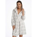 Magically sivý so vzorom kocky