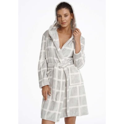 Magically sivý so vzorom kocky