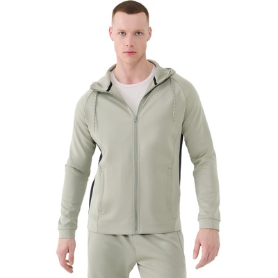 4F-Sweatshirt FNK-WSS25TFSWM513-44S-OLIVE Zelená