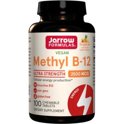 Jarrow Formulas Methyl B-12 2500 - Витамин B12 | 100 Chew tabs (8400)
