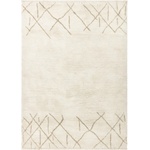 Asiatic Carpets Кремав ръчно изработен вълнен килим подходящ за пране 160x230 cm Azera Crosshatch - Asiatic Carpets (AZER1602300005)