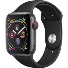 AW Jednobarevný řemínek na Apple Watch - Černý Šířka uchycení řemínku: 38/40/41/42mm, Délka řemínku: Dámský - S/M (12 - 18cm), Barva: Černý IR-MJ01-034