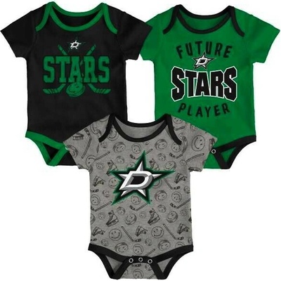Dětské body Fanatics Slam Dunk 3Piece Creeper Set Dallas Stars