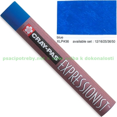 sakura xlp36 Olejový pastel CrayPas Expressionist Modrý