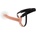 Hidden Desire Inferno Vibrating Silicone Hollow Penis Strap-On with Remote 20cm Skin