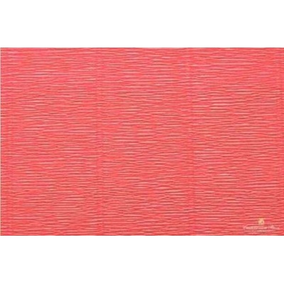 Krepový papír 180g role 50cm x 2,5m červený 17A6