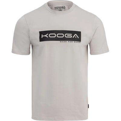 KooGa Тениска KooGa Essential Logo Rugby T-Shirt - Grey