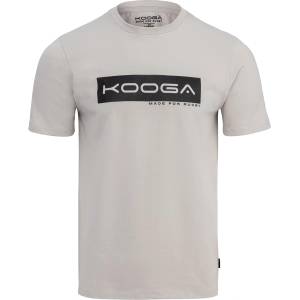 KooGa Тениска KooGa Essential Logo Rugby T-Shirt - Grey