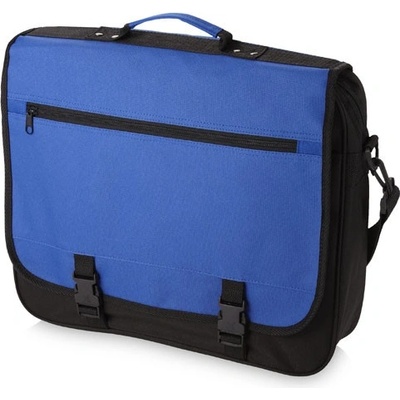 Printwear Konferenčná taška Anchorage Classic Royal Blue čierna 40 x 10 x 33 cm