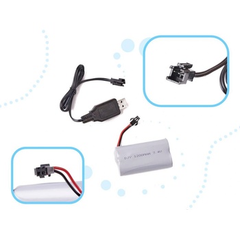 Image 1 of Kik Rc кола nqd rock crawler king 1: 12 usb зелена (kx8396_3)