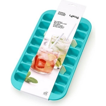 Lekue Форма за кубчета лед Lekue с тавичка тюркоазена (882302)