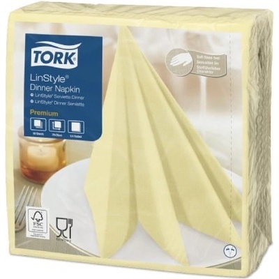 Tork Ubrousky Linstyle champagne Premium 50ks 39x39cm