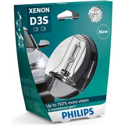 PHILIPS XENON X-TREMEVISION D3S GEN2 42403XV2S1 – Zboží Mobilmania