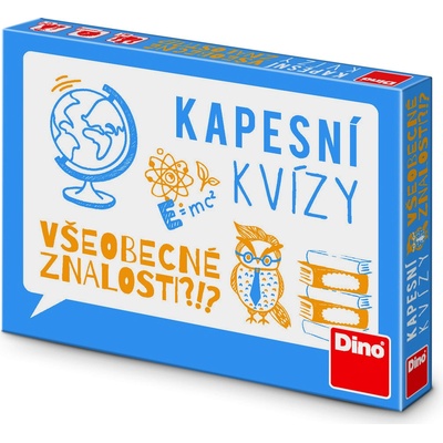 Dino Kapesní kvízy junior Všeobecné znalosti
