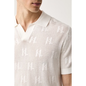 Karl Lagerfeld тениска с яка мъжка от ажур (563302.655010) - answear - 332,30 лв