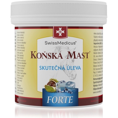 Swissmedicus Koňská mast Forte chladivá 500 ml