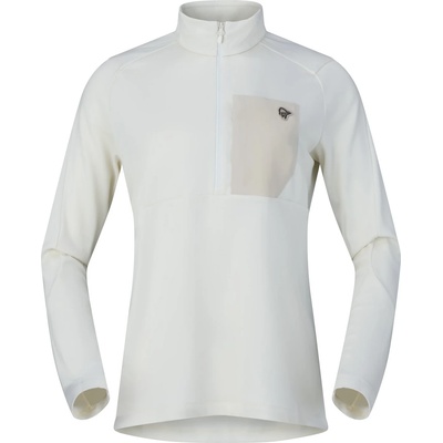 Norrøna Дамски поларен пуловер Norrøna Women's Femund Warm1 Half-Zip Fleece jumper - Snow White - размер XS (105-6113-0211)