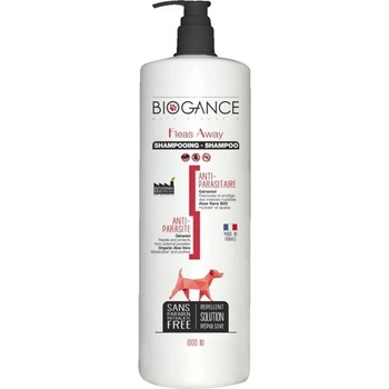 Biogance šampon Fleas away dog antiparazitní 1l