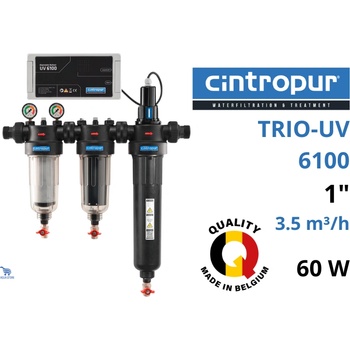 CINTROPUR TRIO-UV 6100 1" 60W 3500 l/h Пречиствател за вода (5146100)