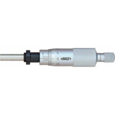 Insize Mikrometrická hlavice typ 6381 Varianta: plochá bez matice 0-25mm 6381-25W