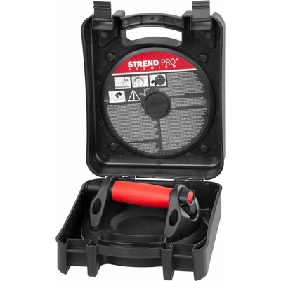 Držiak skla Strend Pro, prísavný, 1-kupolový, s manometrom, 20 cm, max. 150 kg
