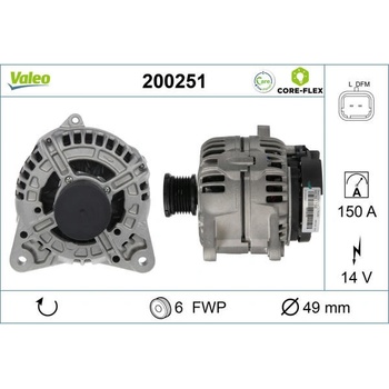 generátor VALEO 200251