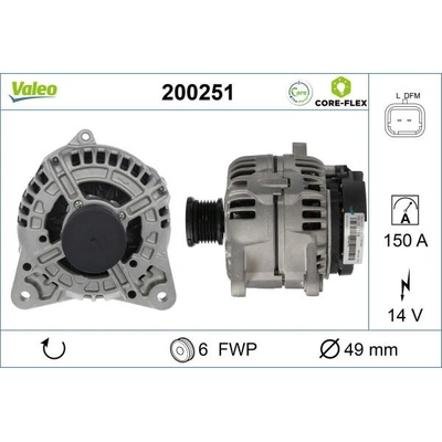 generátor VALEO 200251