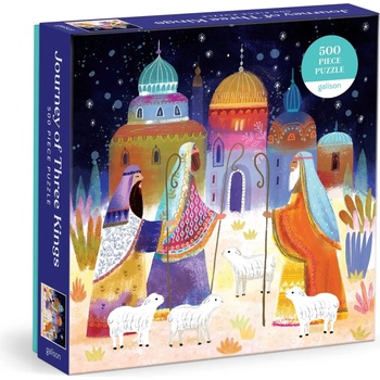 Galison - Puzzle Journey Of Three Kings - 500 piese