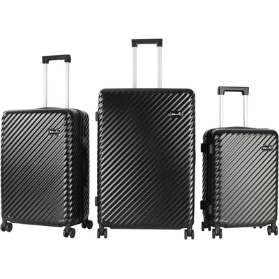 Aga Travel Sada kufrov MR4672 Čierna 93 l 63 l 33 l