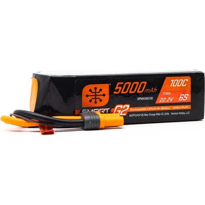 Smart Spektrum G2 LiPo 22.2 V 5000 mAh 100C IC5