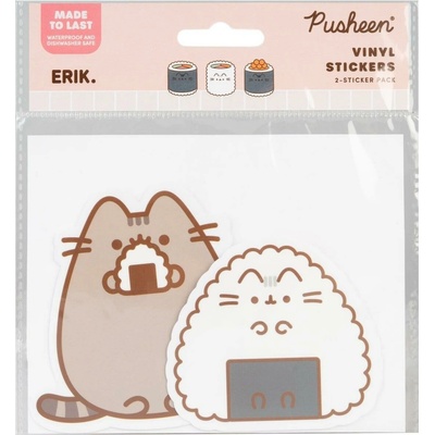 Grupo Erik Vinylová nálepka Pusheen Sushi Roll 3. séria 2 ks