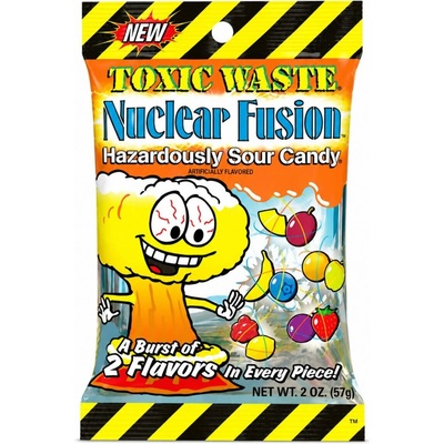 Toxic Waste Nuclear Fusion Hazardously Sour Candy 57 g