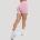 GymBeam Дамски шорти Luma Baby Pink XL