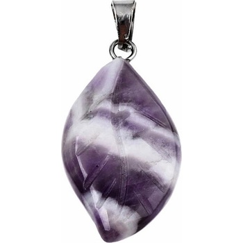 Nefertitis Ametyst přívěsek Lístek NF36400