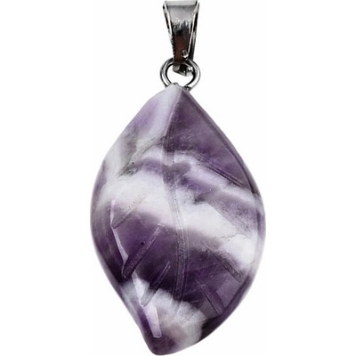 Nefertitis Ametyst přívěsek Lístek NF36400