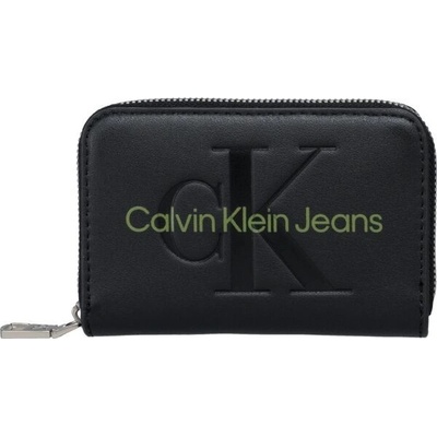 Calvin Klein ACCORDION ZIP AROUND Dámska peňaženka čierna os