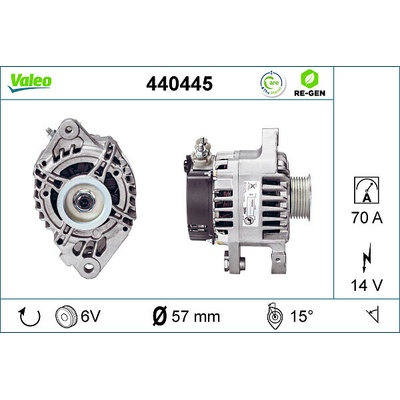 Alternátor VALEO 440445