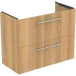 Ideal Standard i. Life S - Шкаф под мивка, 80x38x63 см, 2 чекмеджета, дъб T5295NX (T5295NX)
