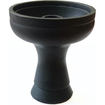 Hookah Flame Silicone Phunnel čierna