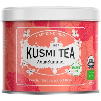 Kusmi Tea Плодов чай AQUA SUMMER, 100 г насипен чай в кутия, Kusmi Tea (KUSMI21673A1070)