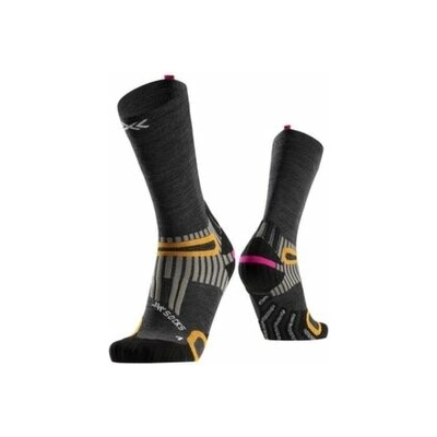 X-Bionic X-Socks Hike Anatomix Crew Sivá