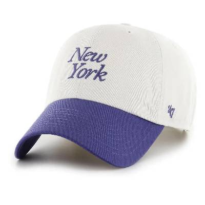 Шапка 47 MLB New York Yankees Foundation Script TT Clean Up cap - Beige (Sandstone / SSC)